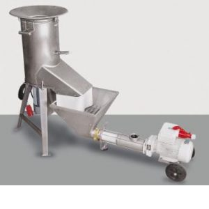 Drvič ovocia s s čerpadlom na rmut a lievikom